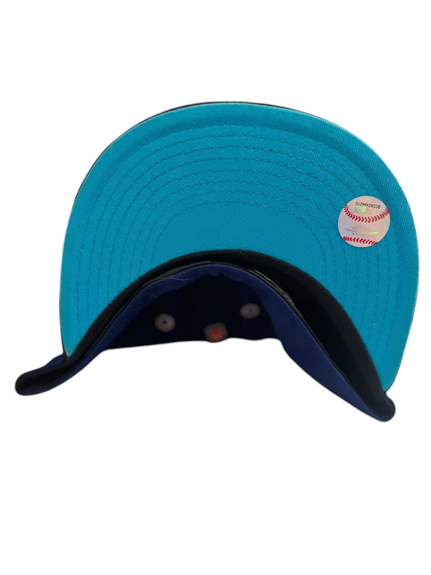 Los Angeles Dodgers Pink Flame Fitted New Era Size 7 1/2