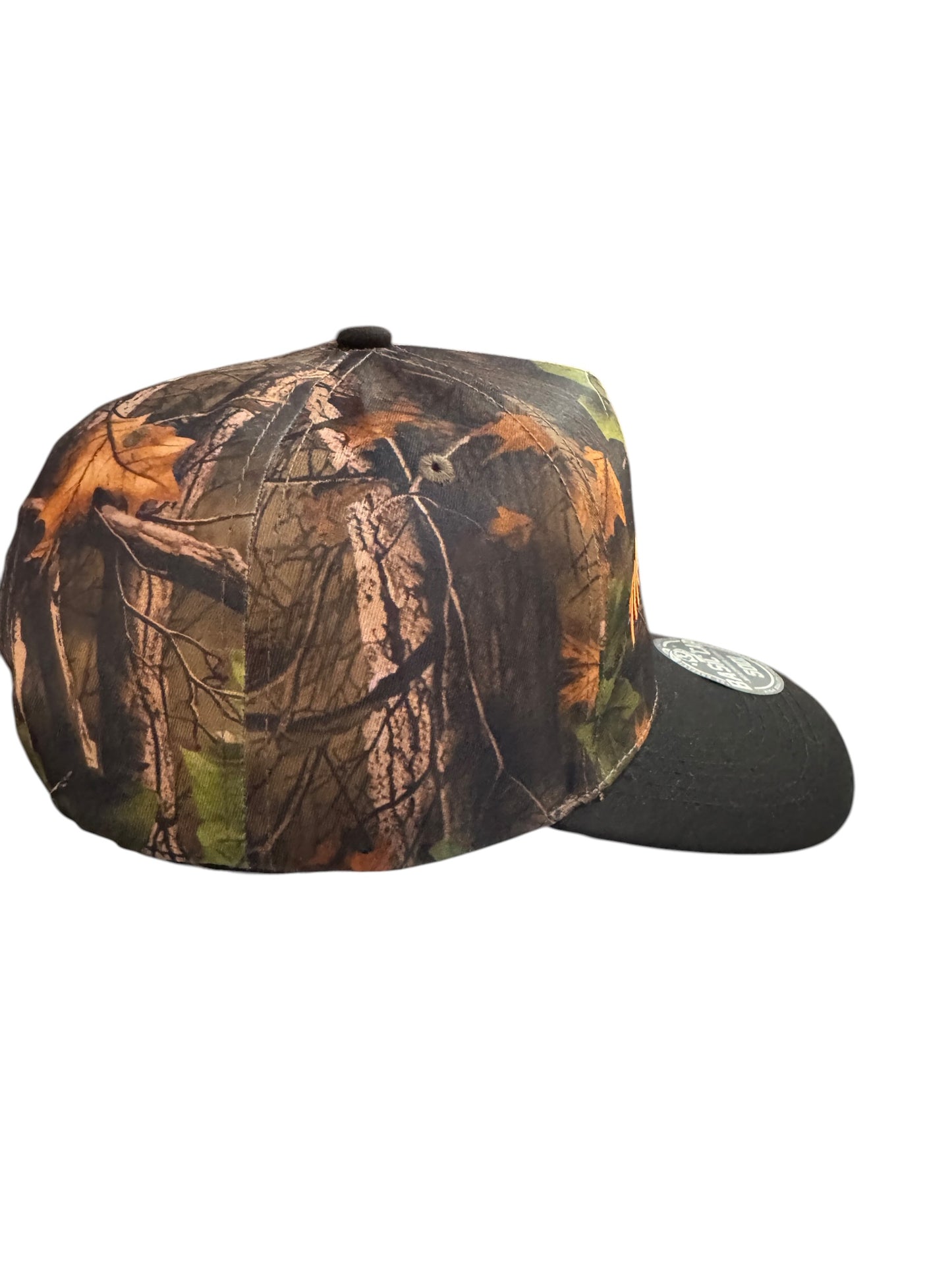 Threadquarterz U.S.Ayyy Orange / Camo Snapback