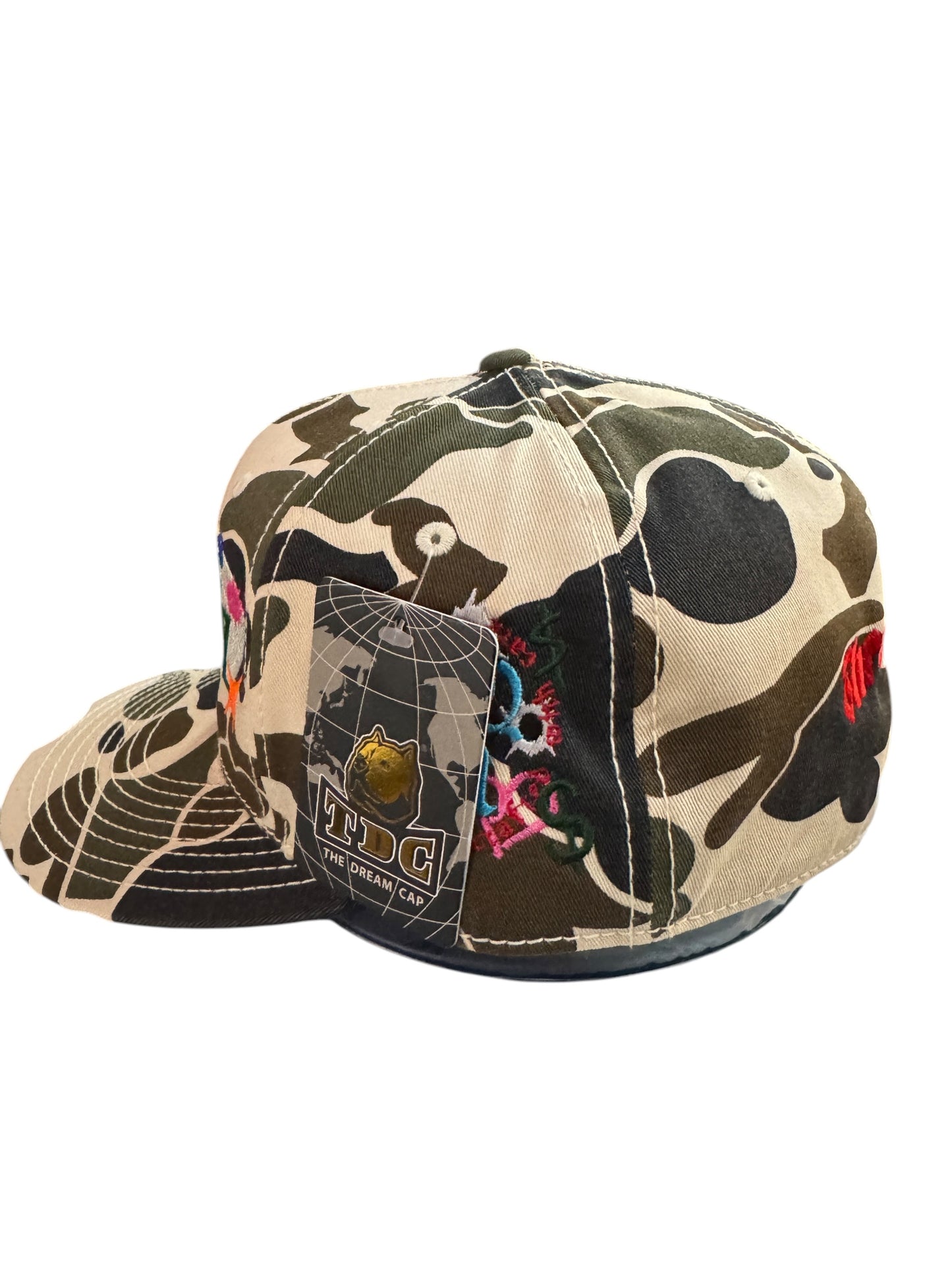Threadquarterz Galaxy Fitted Hat Sizes 7-8 Camo