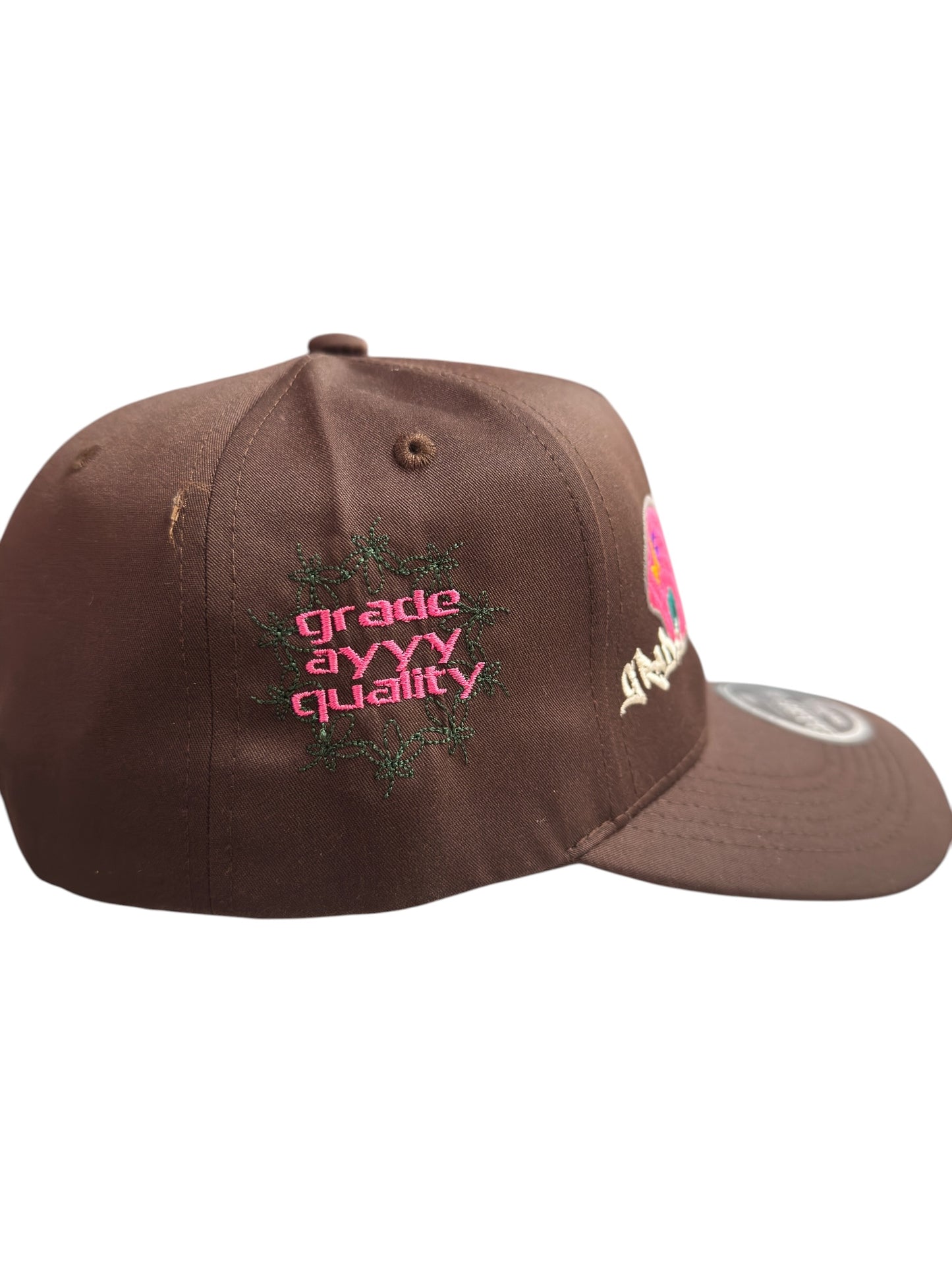 MF Doom Snapback Brown