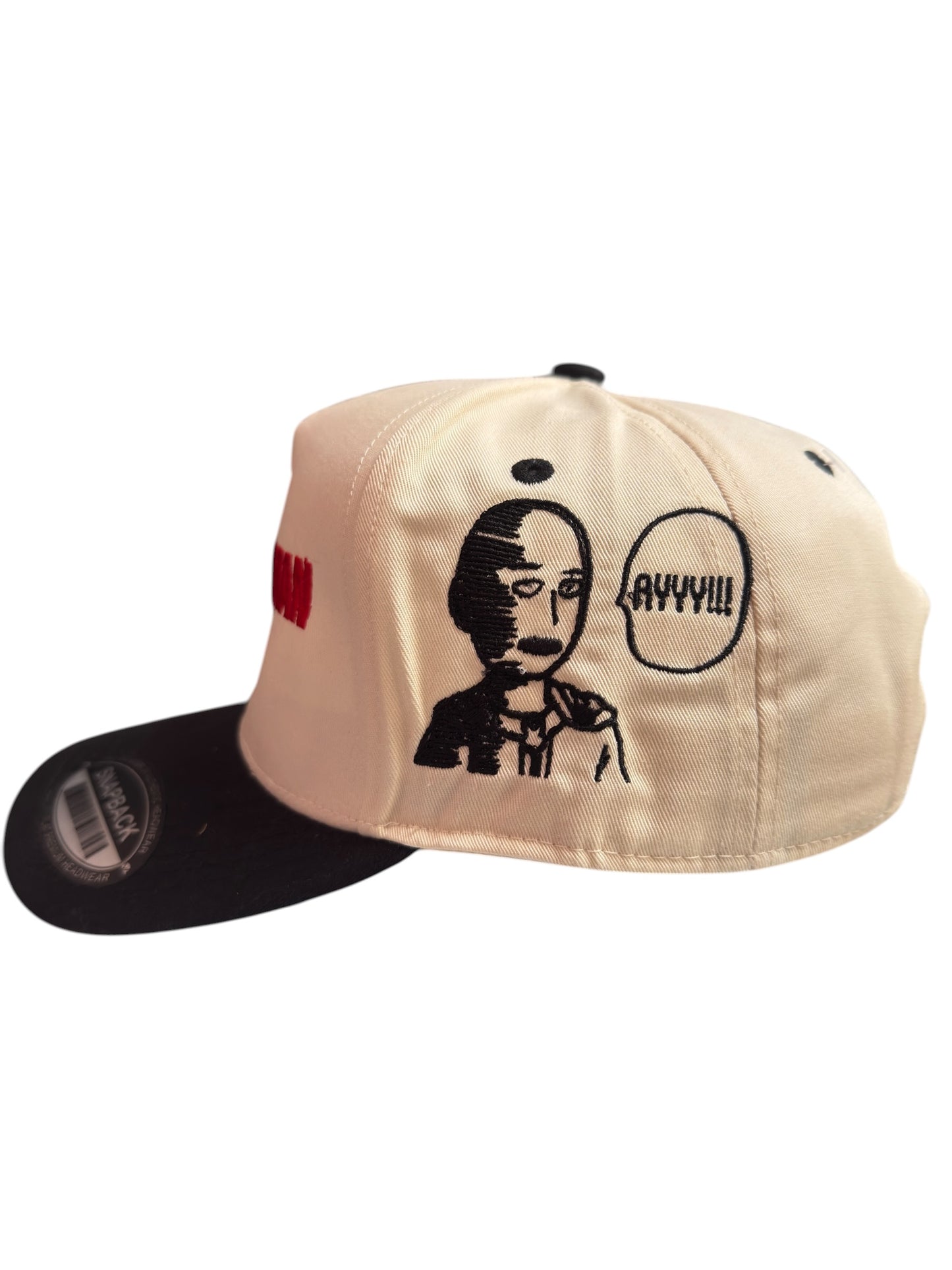 One Punch Man Snapback Cream / Black