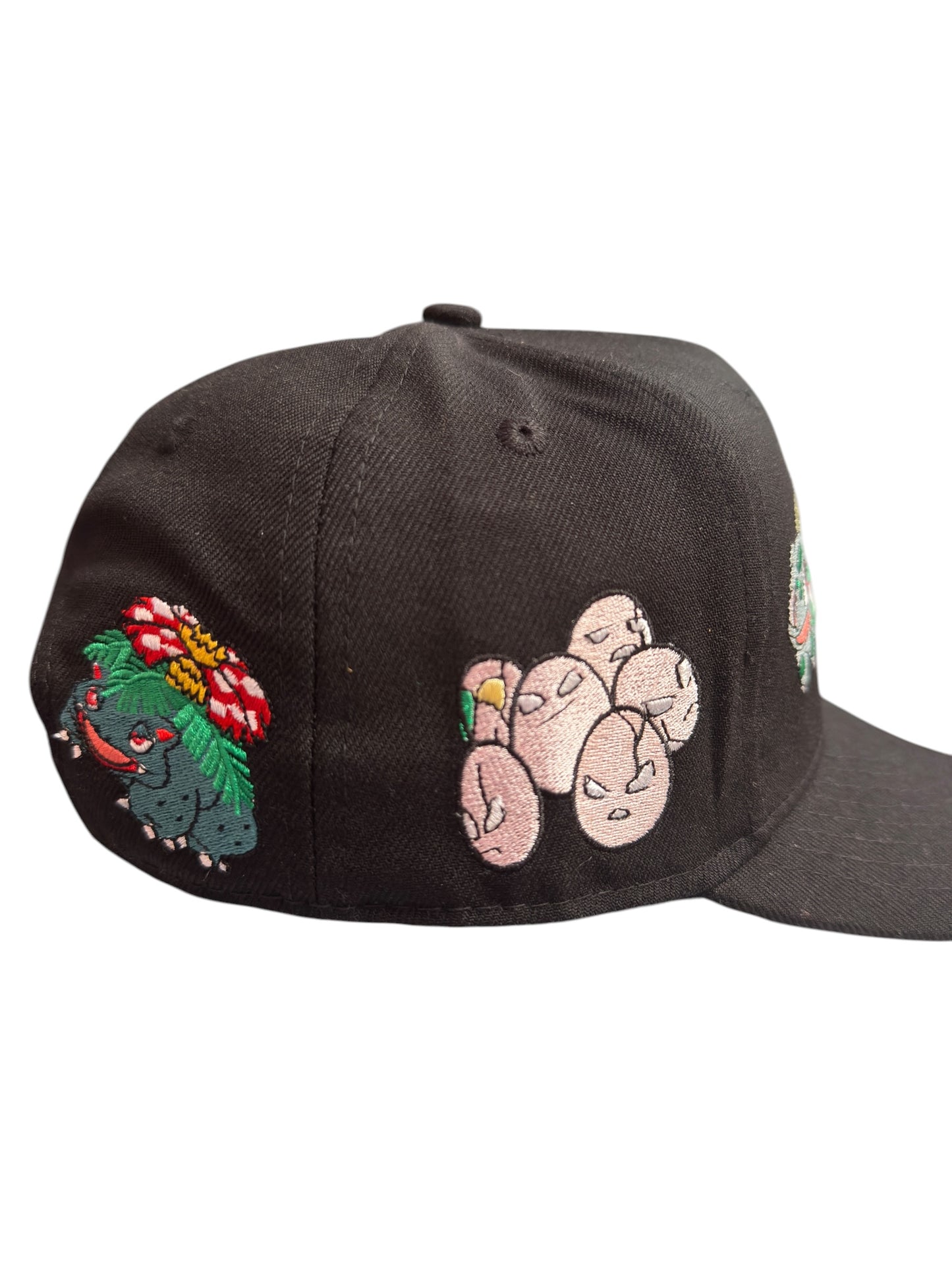 NY Yankees Grass Pokemon Evolution Snapback Black