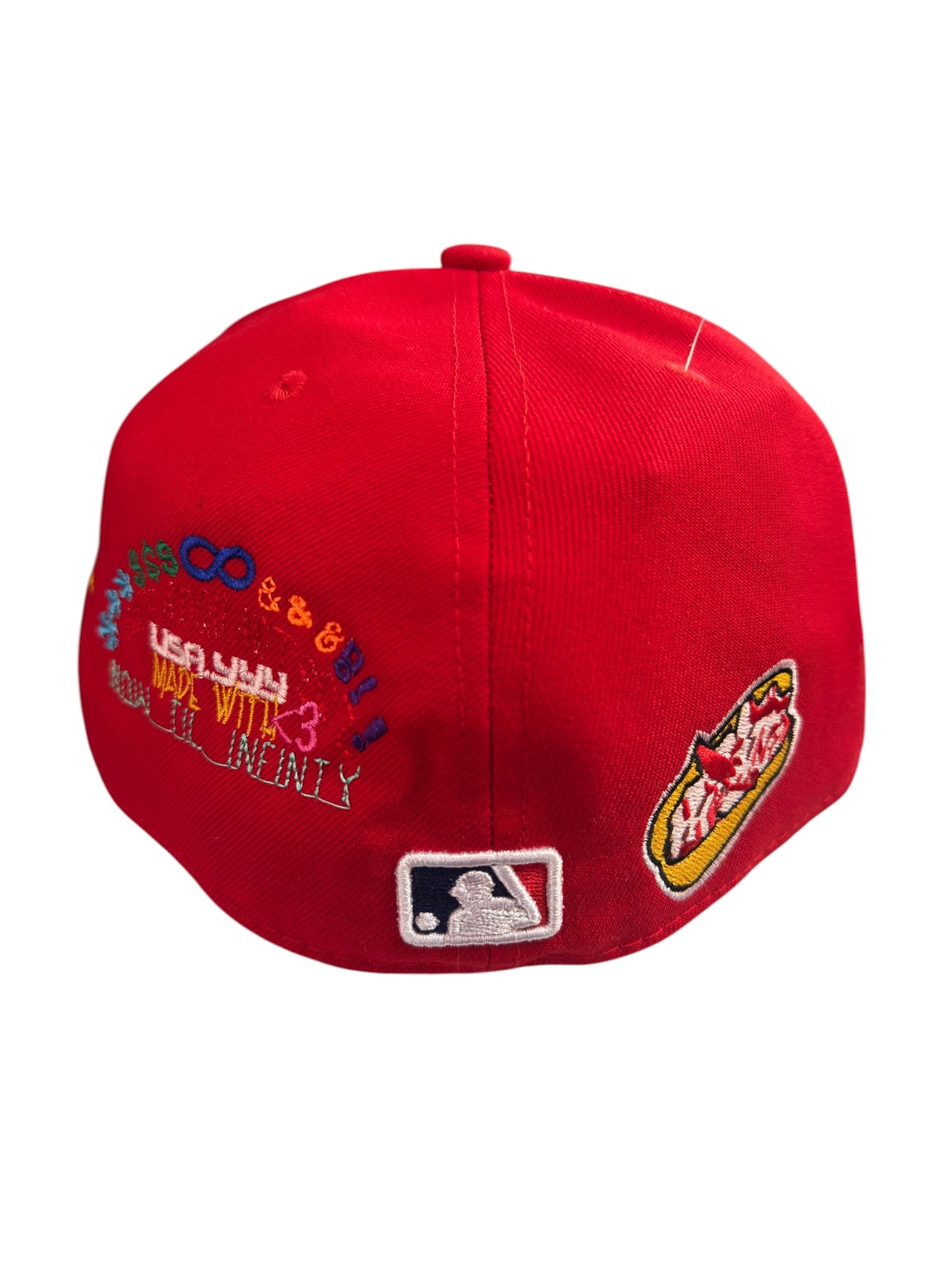 Boston New Era Fitted Red Size 7 5/8