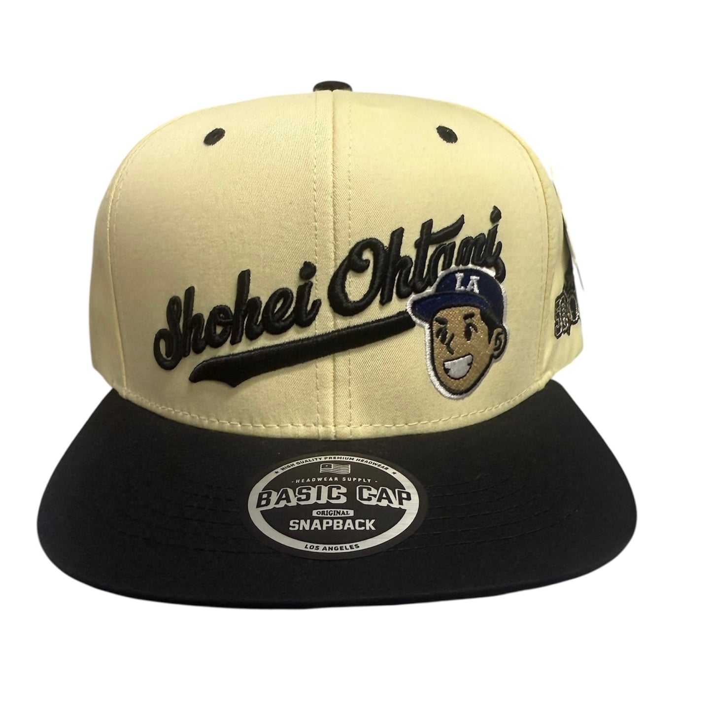 OHTANI BLACK & BEIGE SNAPBACK