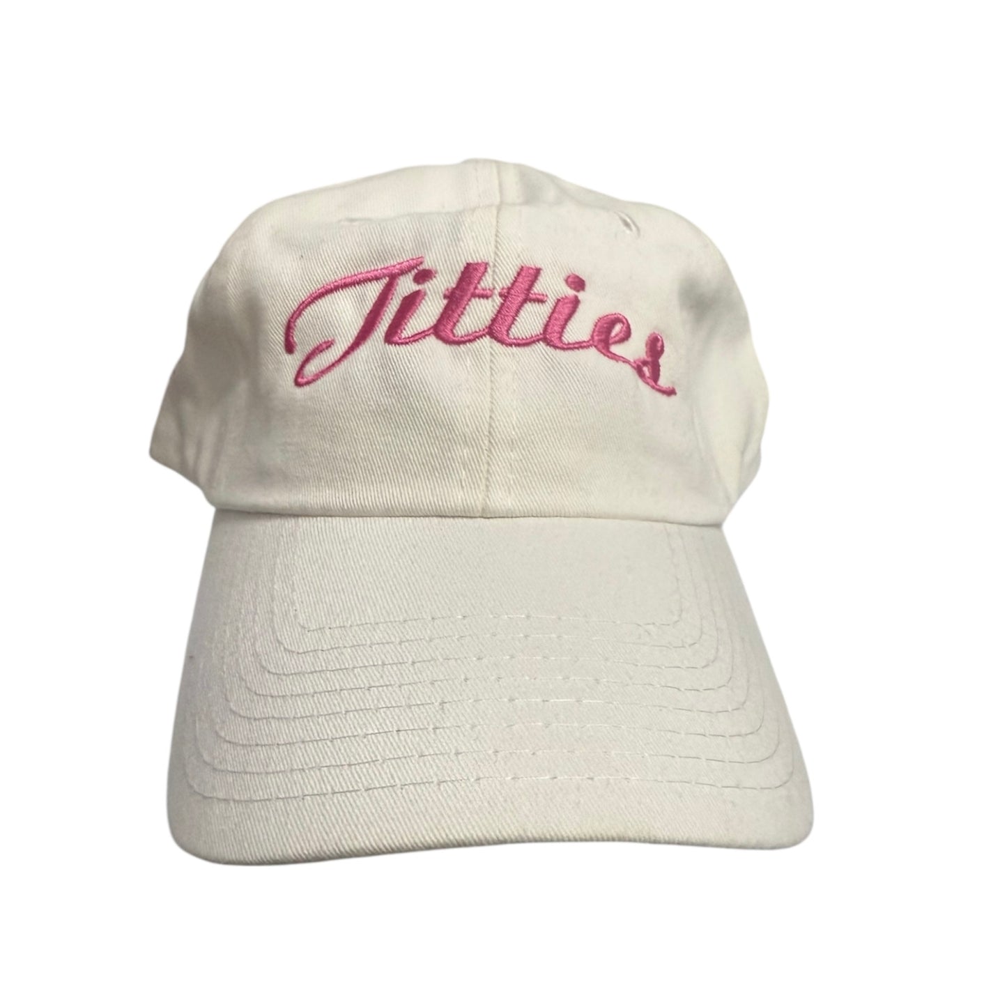 TITTIES BEIGE DAD HAT