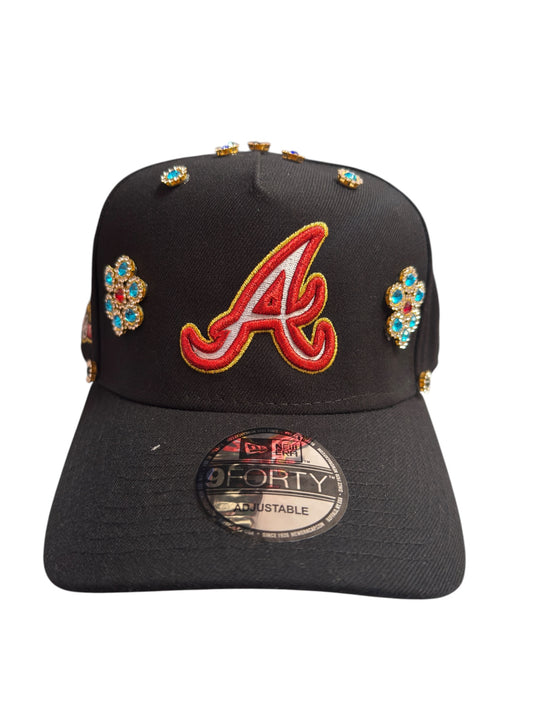 Atlanta Braves Bejeweled Snapback