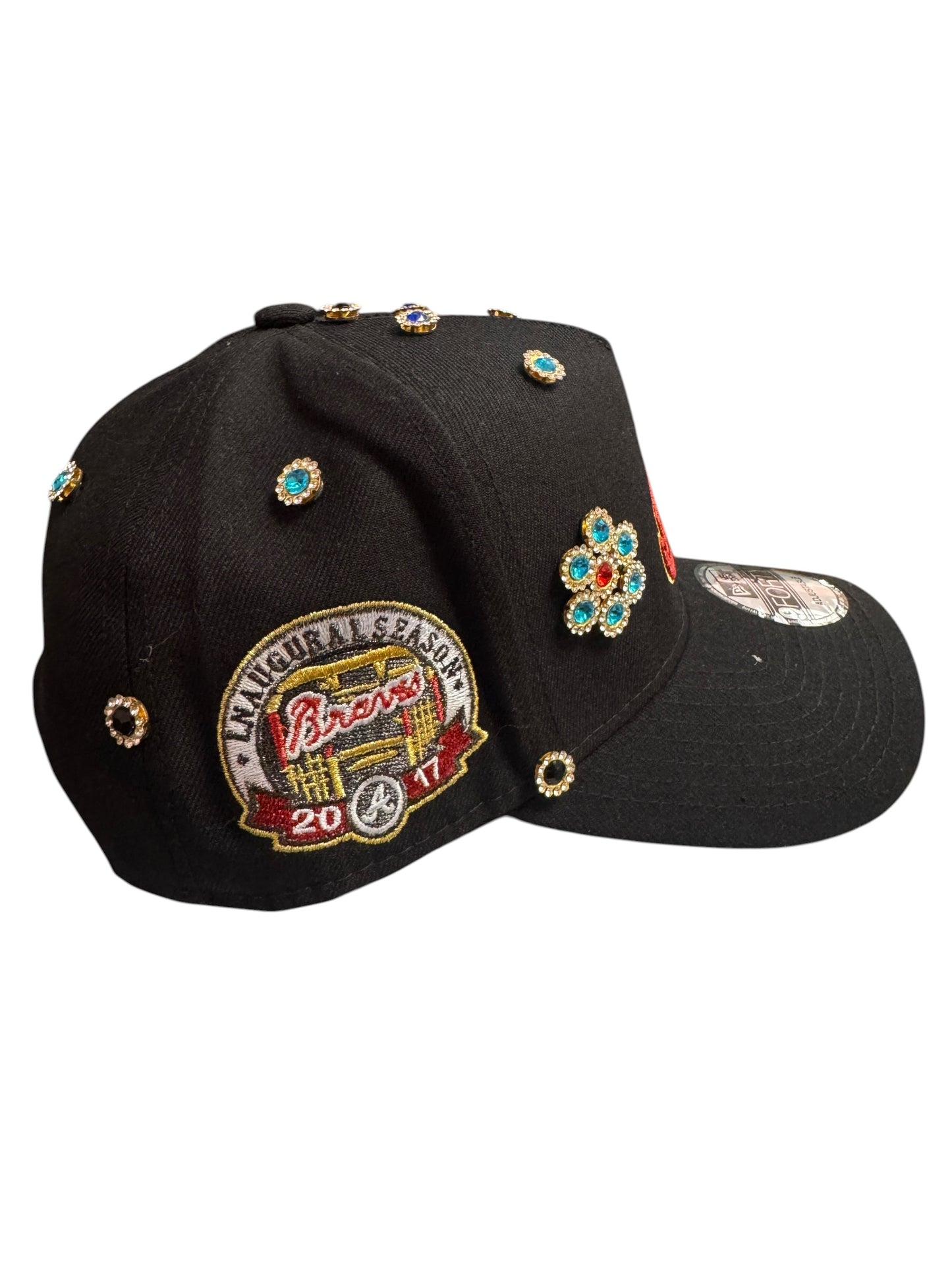 Atlanta Braves Bejeweled Snapback