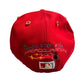 New York City Yankees Mets Subway Series New Era Fitted Size 7 5/8 Red / White