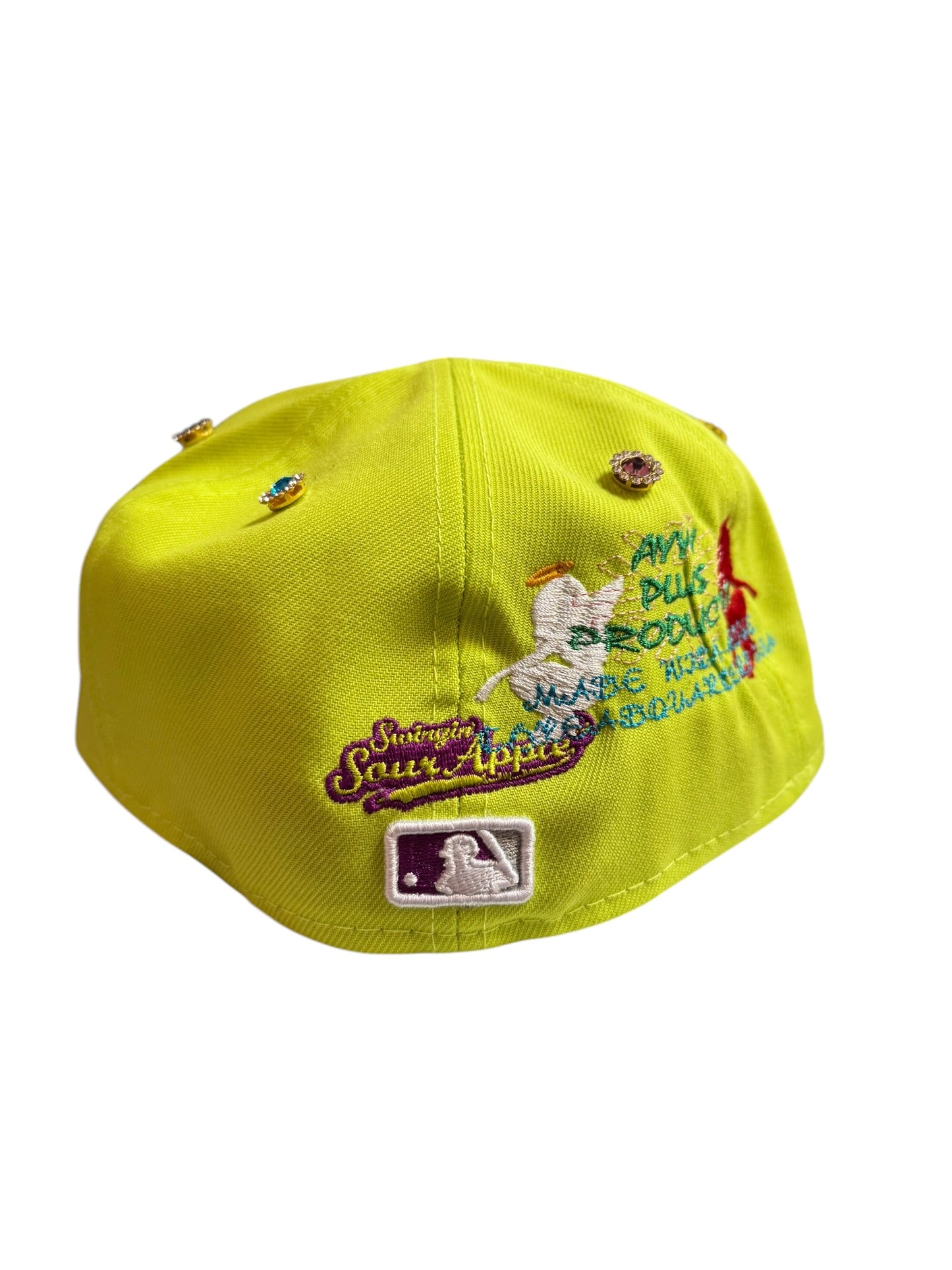 New York Yankees Bejeweled New Era Fitted Cap Size 7 1/8