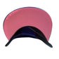Los Angeles Dodgers Bejeweled Snapback Royal Blue / Pink Underbrim