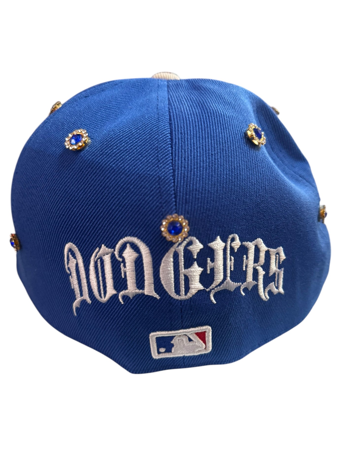 Los Angeles Dodgers new Era Fitted Size 7 1/2 Royal Blue / Grey