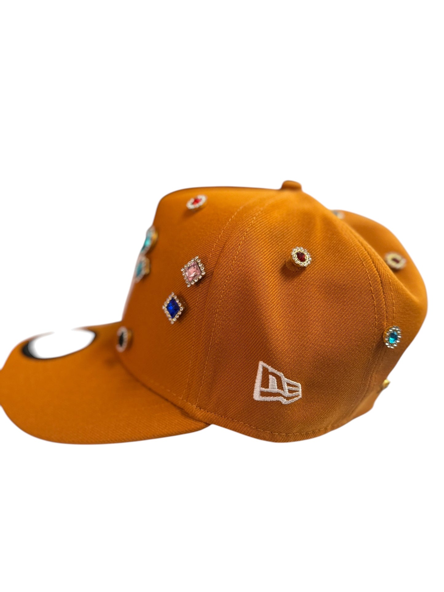 Los Angeles Dodgers Bejeweled New Era Snapback Dark Mustard