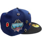 Los Angeles Dodgers Pink Flame Fitted New Era Size 7 1/2