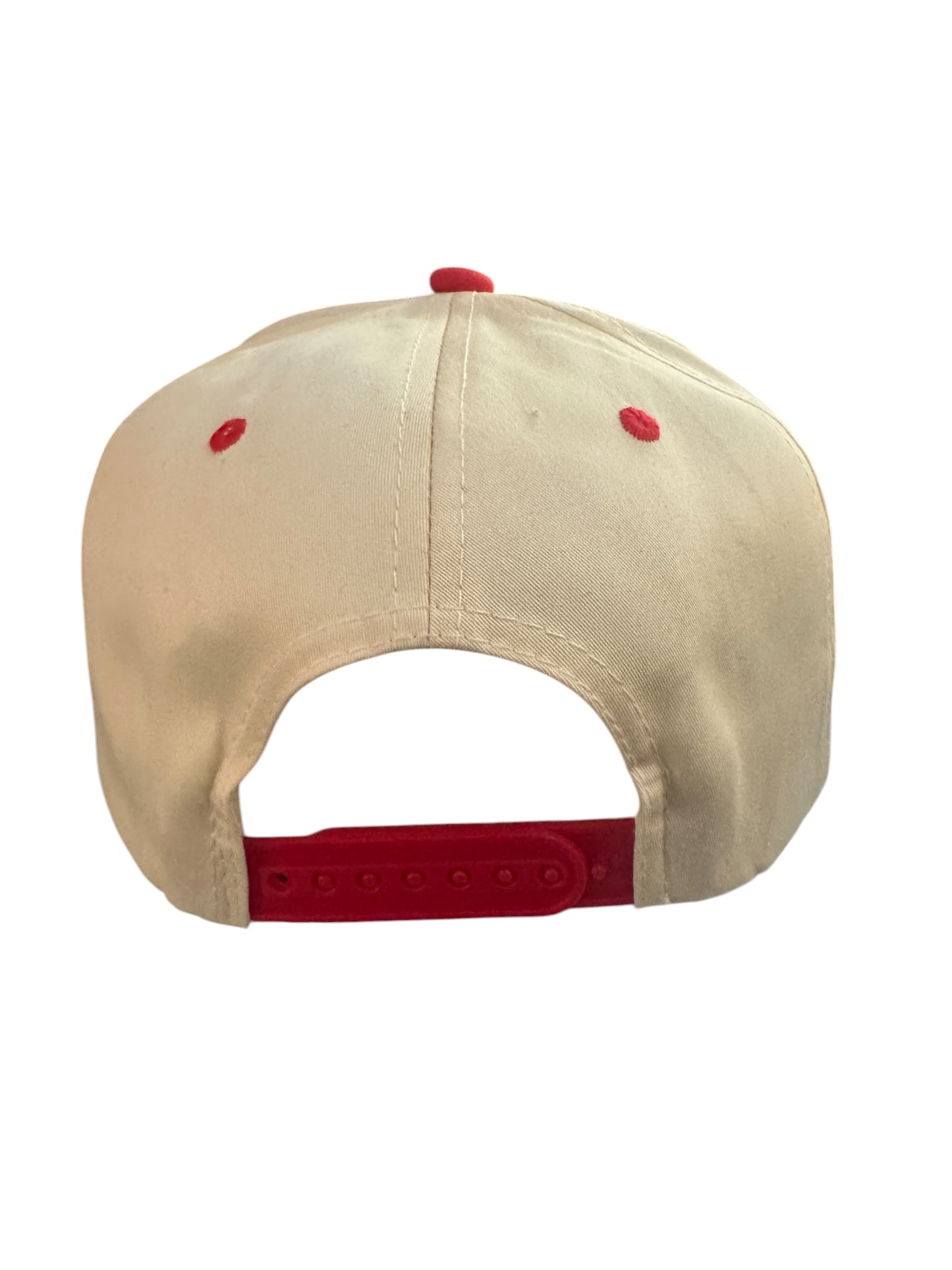 Threadquarterz U.S.Ayyy Khaki / Red Snapback