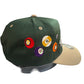 Threadquarterz Billiards Script Snapback Forest Green / Dark Grey