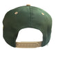 Threadquarterz Billiards Script Snapback Forest Green / Dark Grey