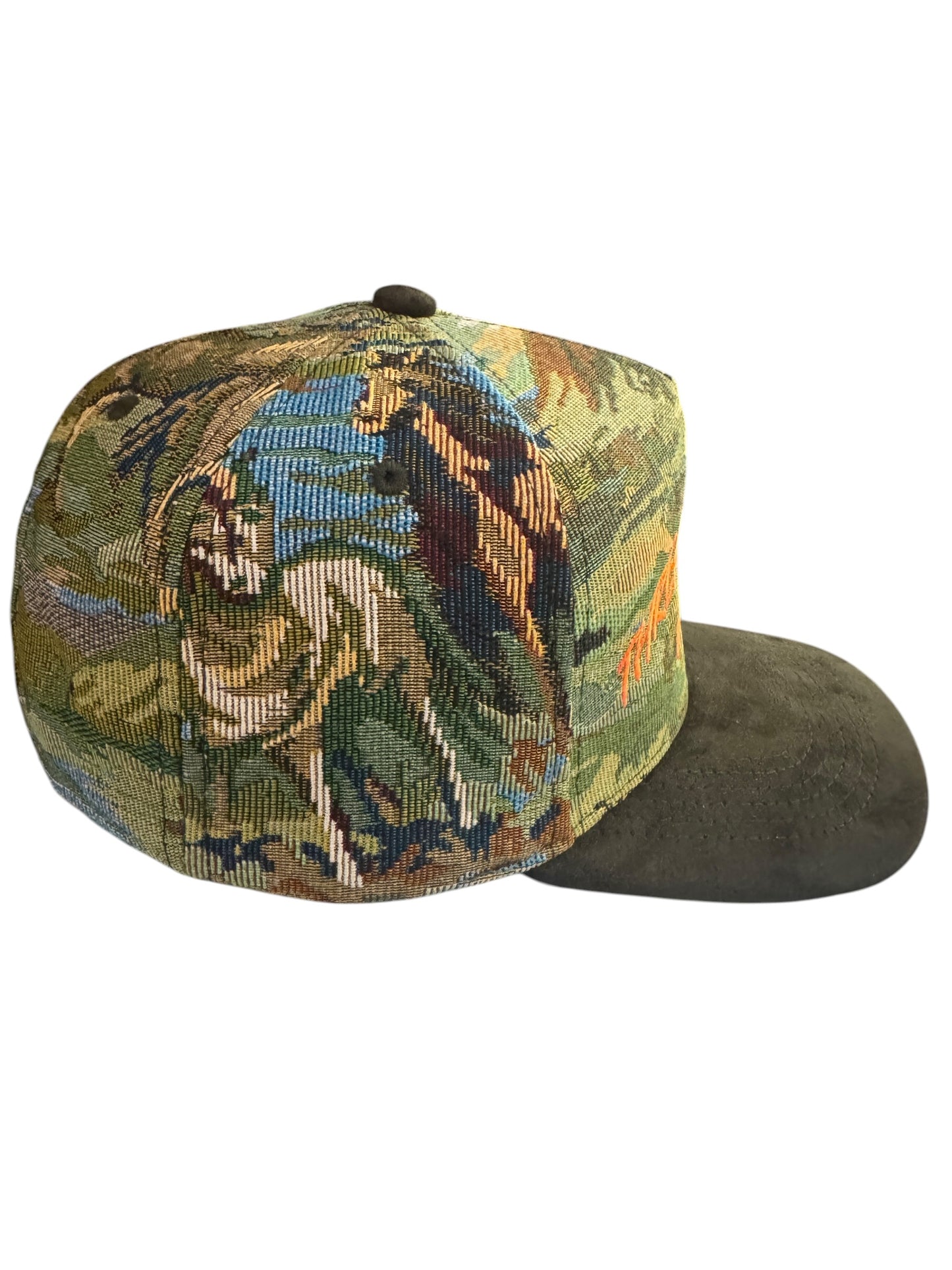 Threadquarterz U.S.Ayyy Orange Script Snapback