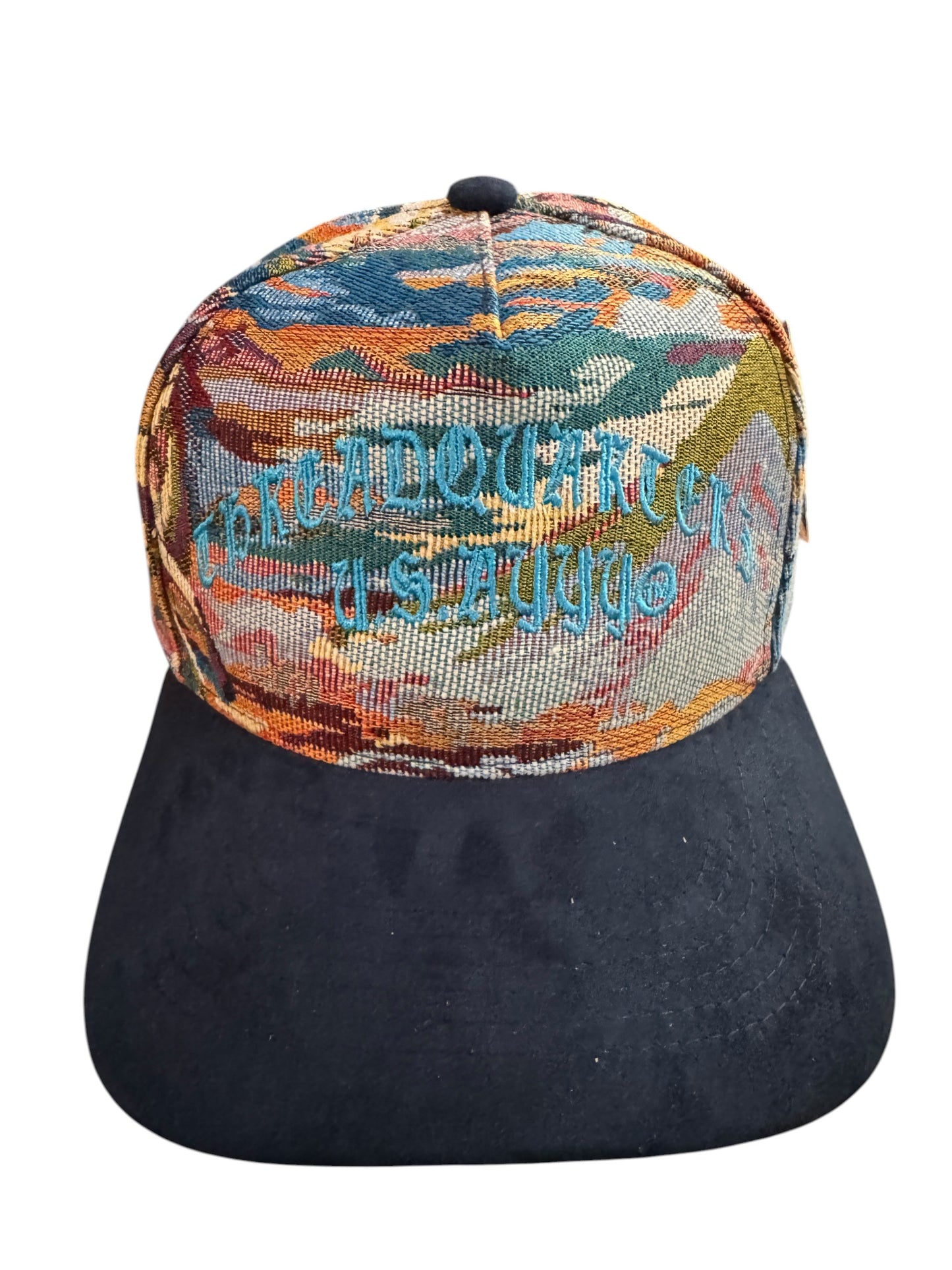 Threadquarterz U.S.Ayyy Blue Script Snapback