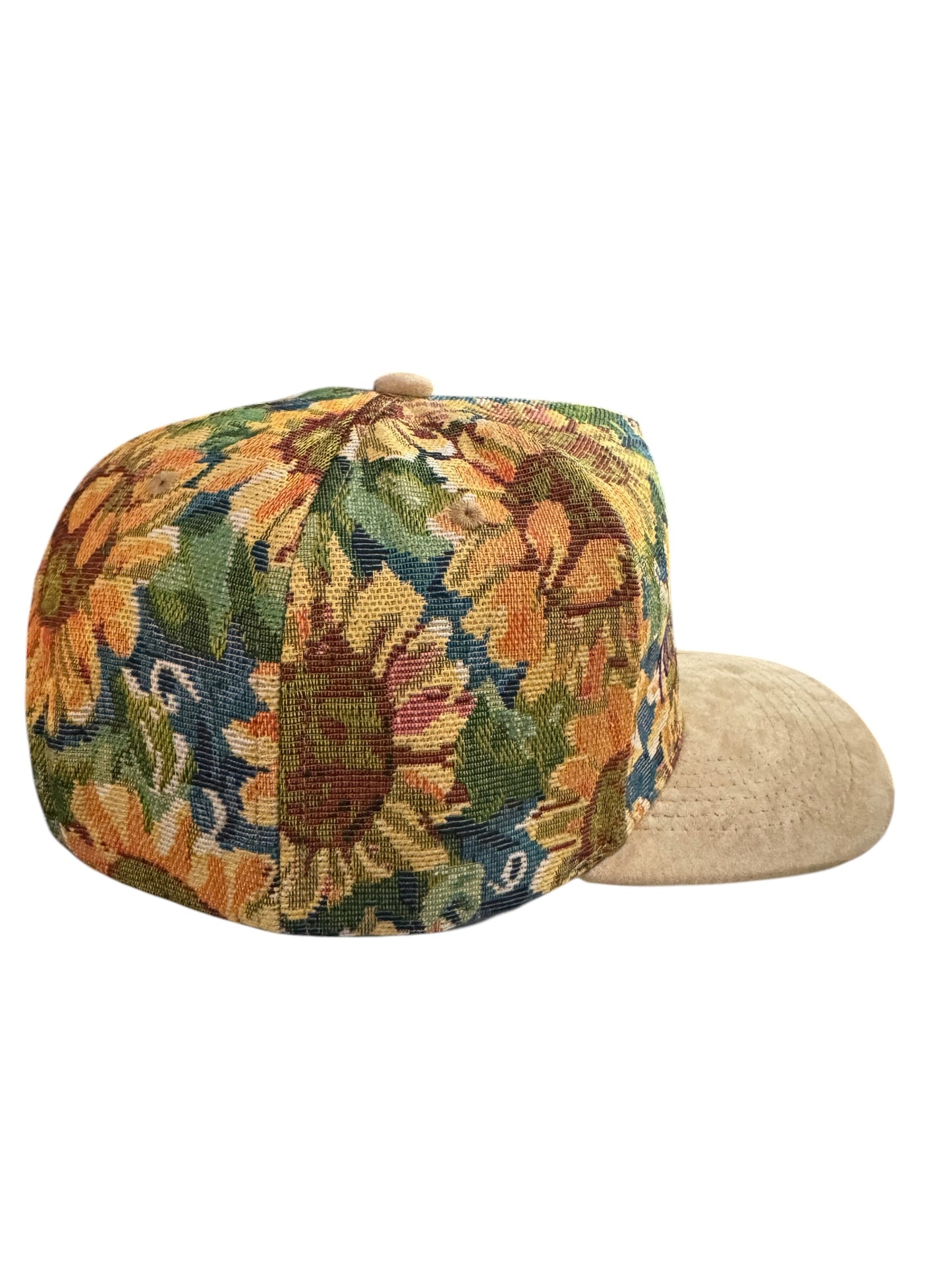 Threadquarterz U.S.Ayyy Purple Font Sunflower Snapback