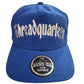 Threadquarterz Script Snapback White / Royal Blue