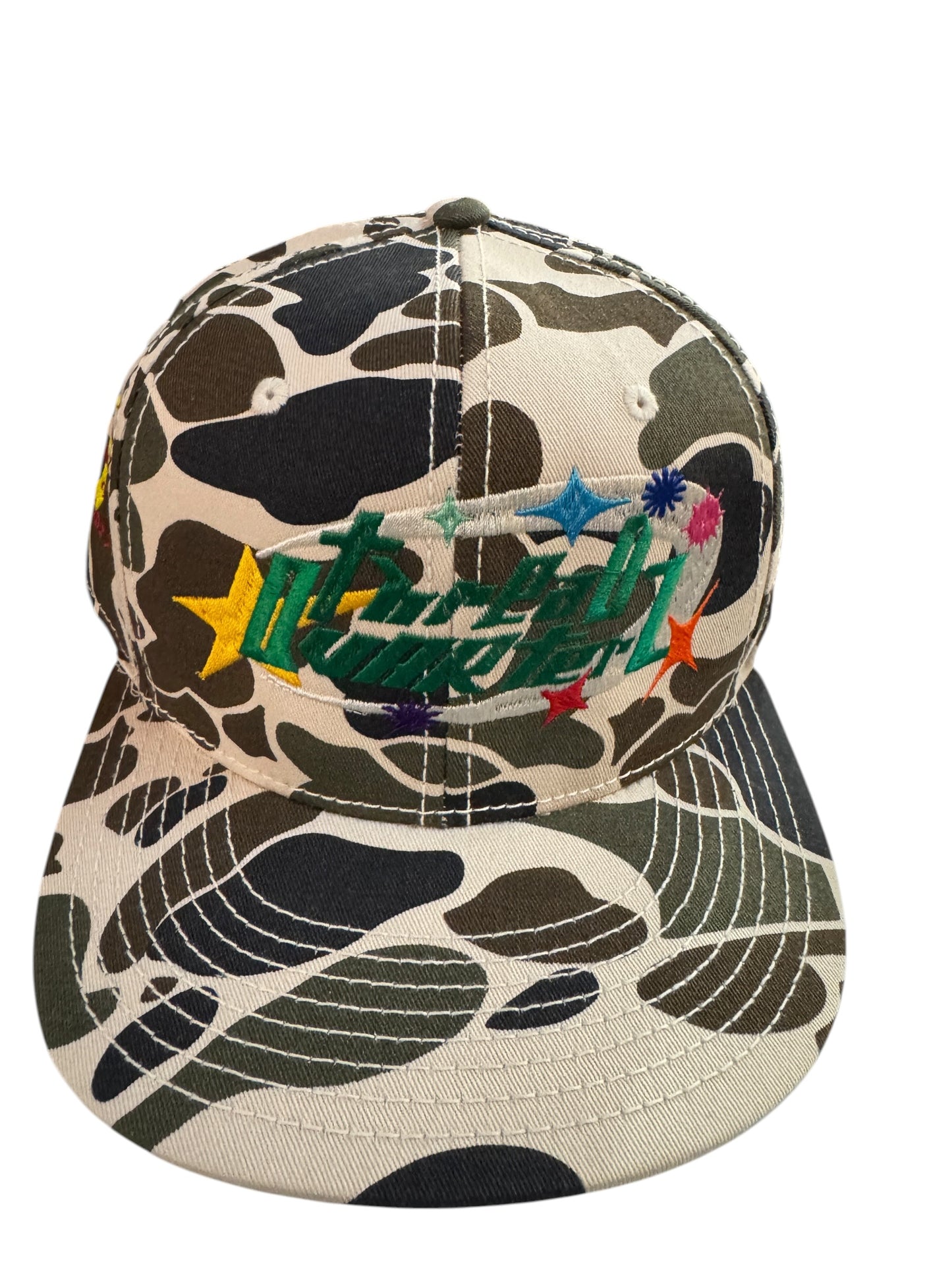 Threadquarterz Galaxy Fitted Hat Sizes 7-8 Camo