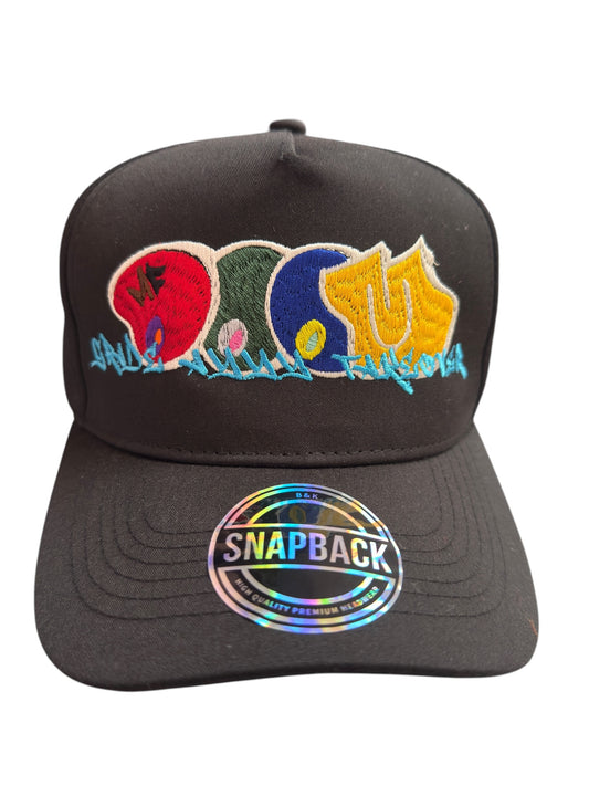 MF Doom Snapback Black
