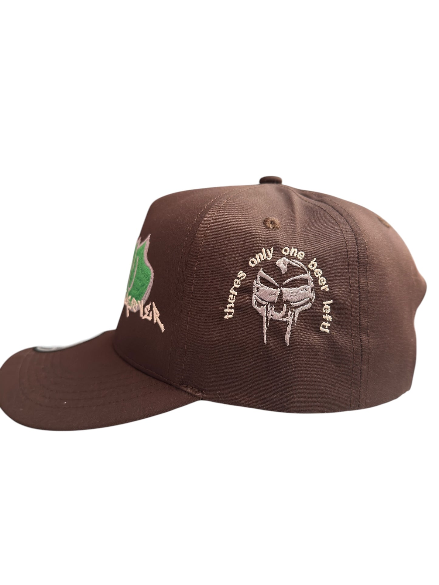 MF Doom Snapback Brown