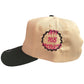 Selena Snapback Tan / Dark Green / Mexico Flag Underbrim
