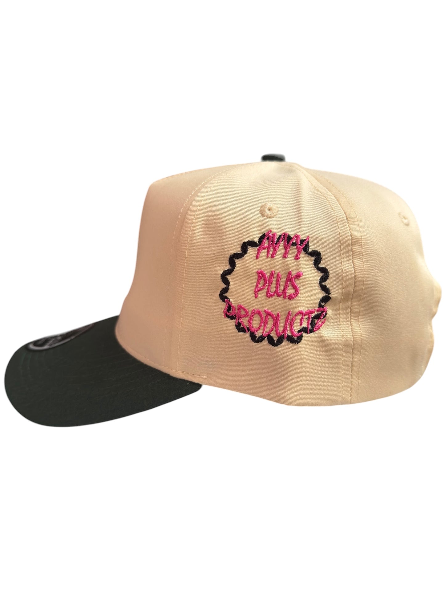 Selena Snapback Tan / Dark Green / Mexico Flag Underbrim