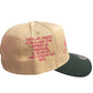 Selena Snapback Tan / Dark Green / Mexico Flag Underbrim