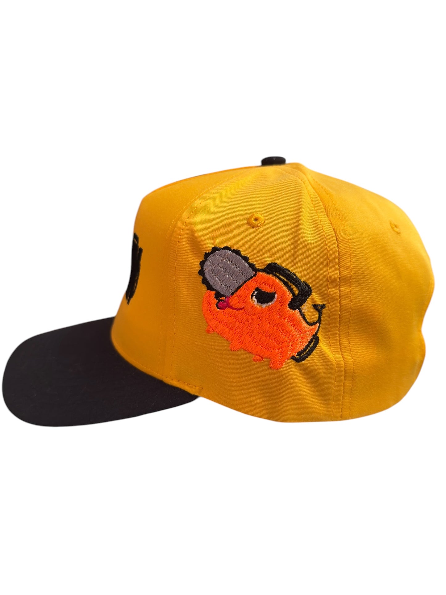 Chainsaw Man Snapback Black / Yellow
