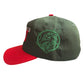 Find Out Next Time On Dragonball Z Snapback Red / Dark Green
