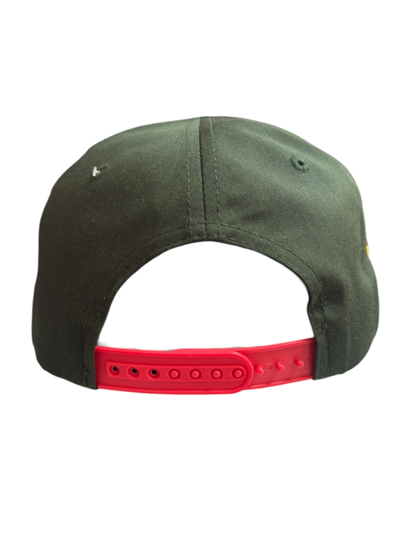 Find Out Next Time On Dragonball Z Snapback Red / Dark Green