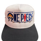 One Piece Snapback White / Black