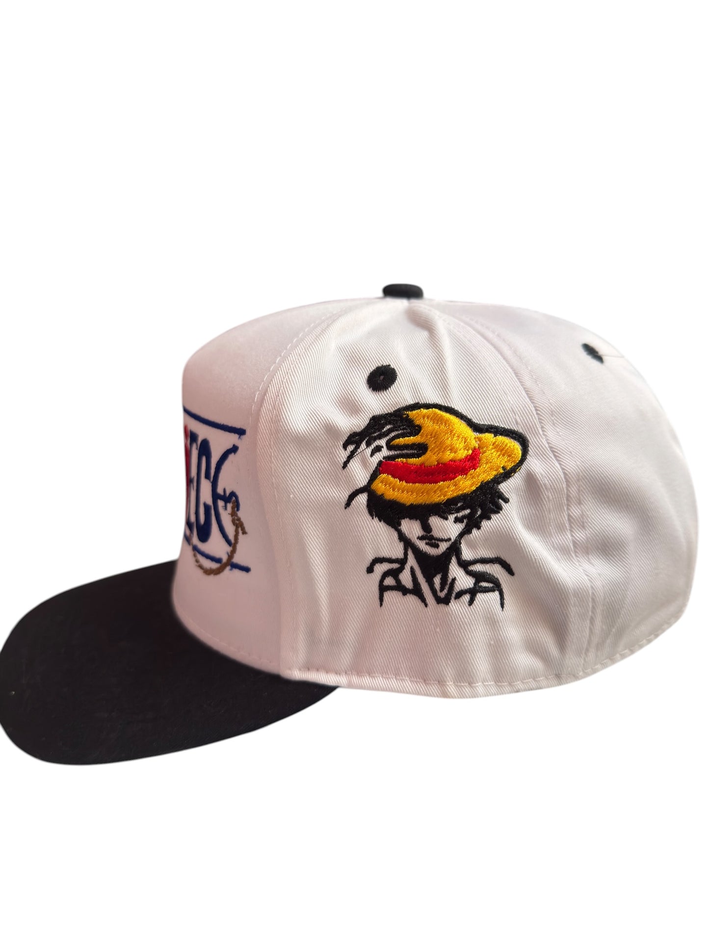 One Piece Snapback White / Black
