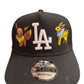 LA Embroidered Eevee Evolutions Snapback Black
