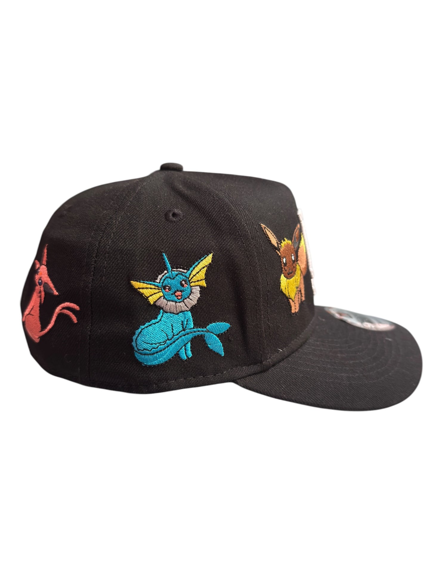 LA Embroidered Eevee Evolutions Snapback Black