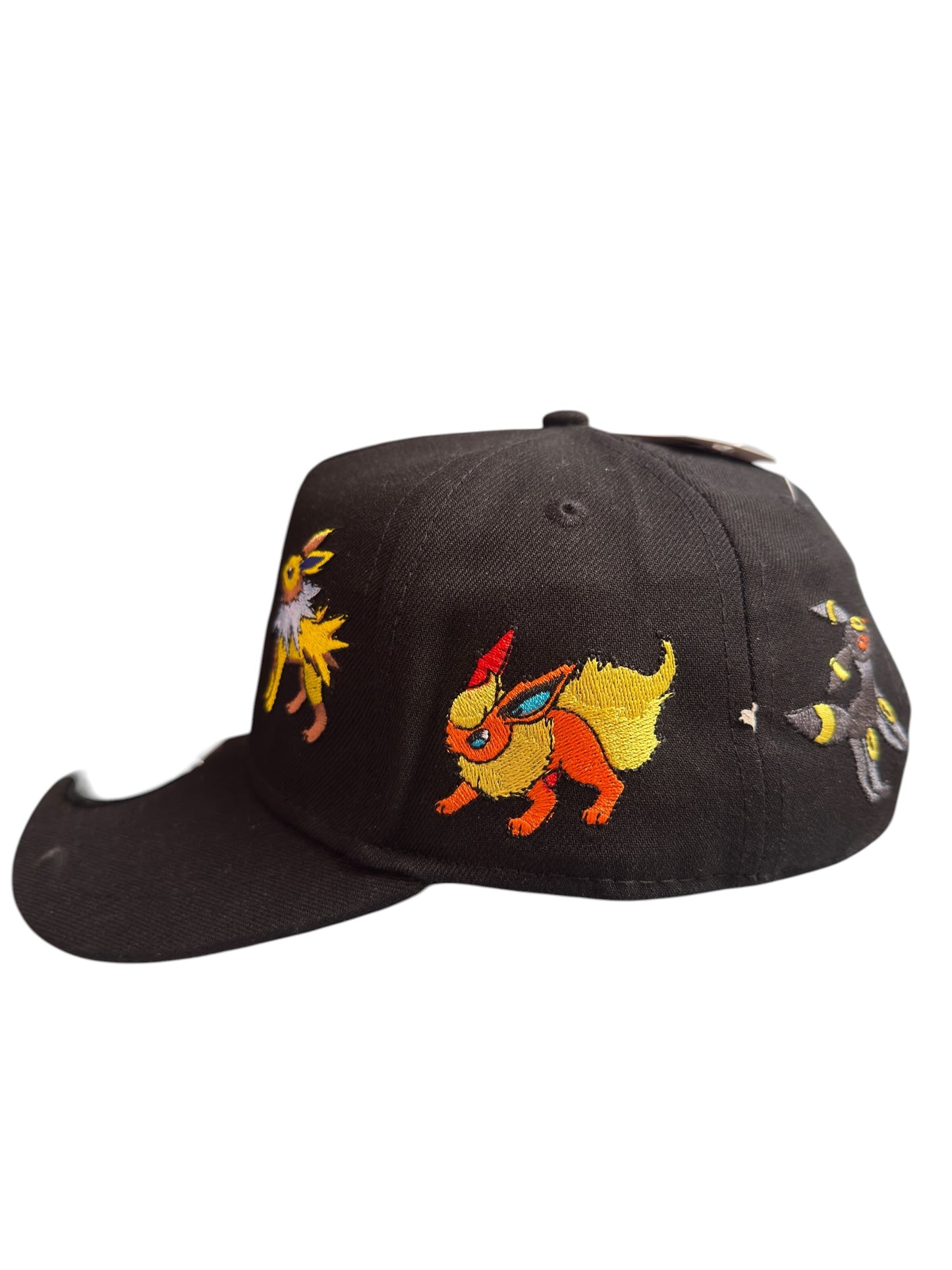 LA Embroidered Eevee Evolutions Snapback Black