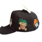 NY Yankees Grass Pokemon Evolution Snapback Black
