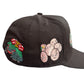 NY Yankees Grass Pokemon Evolution Snapback Black