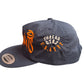 Detroit Donuts Snapback Orange / Navy