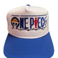 One Piece Snapback White / Blue