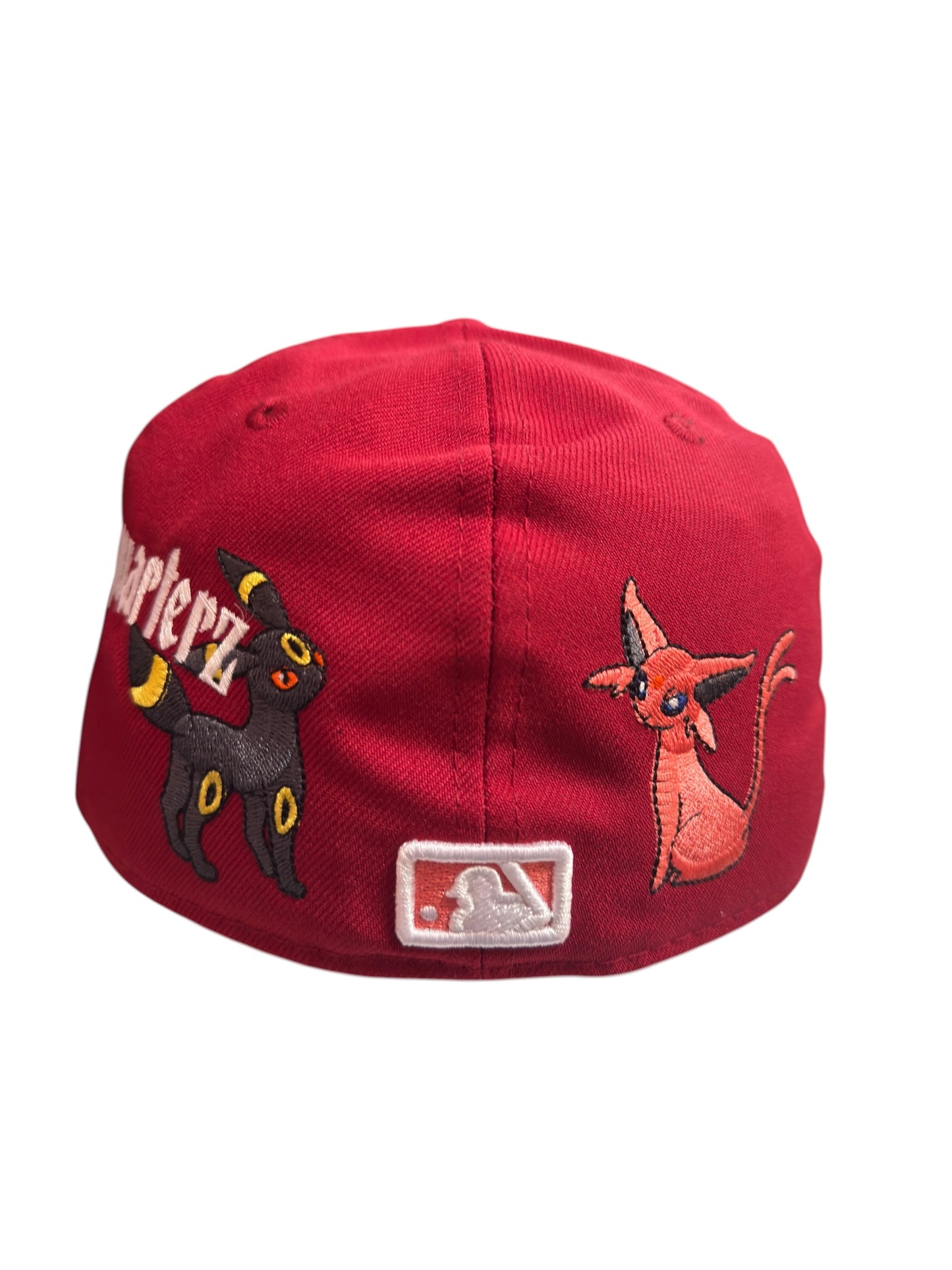 LA Eevee Evolution New Era Fitted Size 7 1/4 Red
