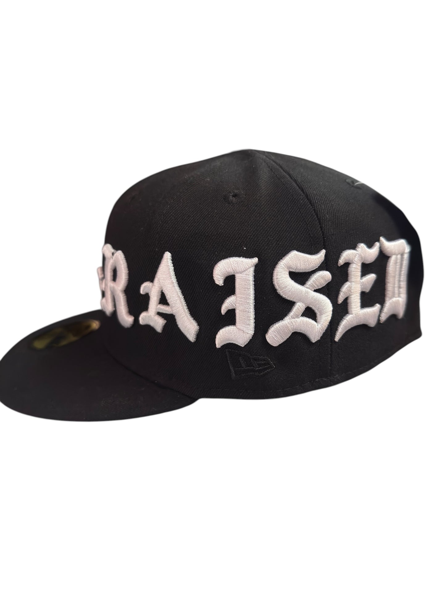 LA Born X Raised New Era Fitted Black Size 7 5/8