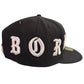 LA Born X Raised New Era Fitted Black Size 7 5/8