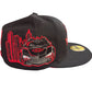 NY Batman New Era Fitted Black Size 7