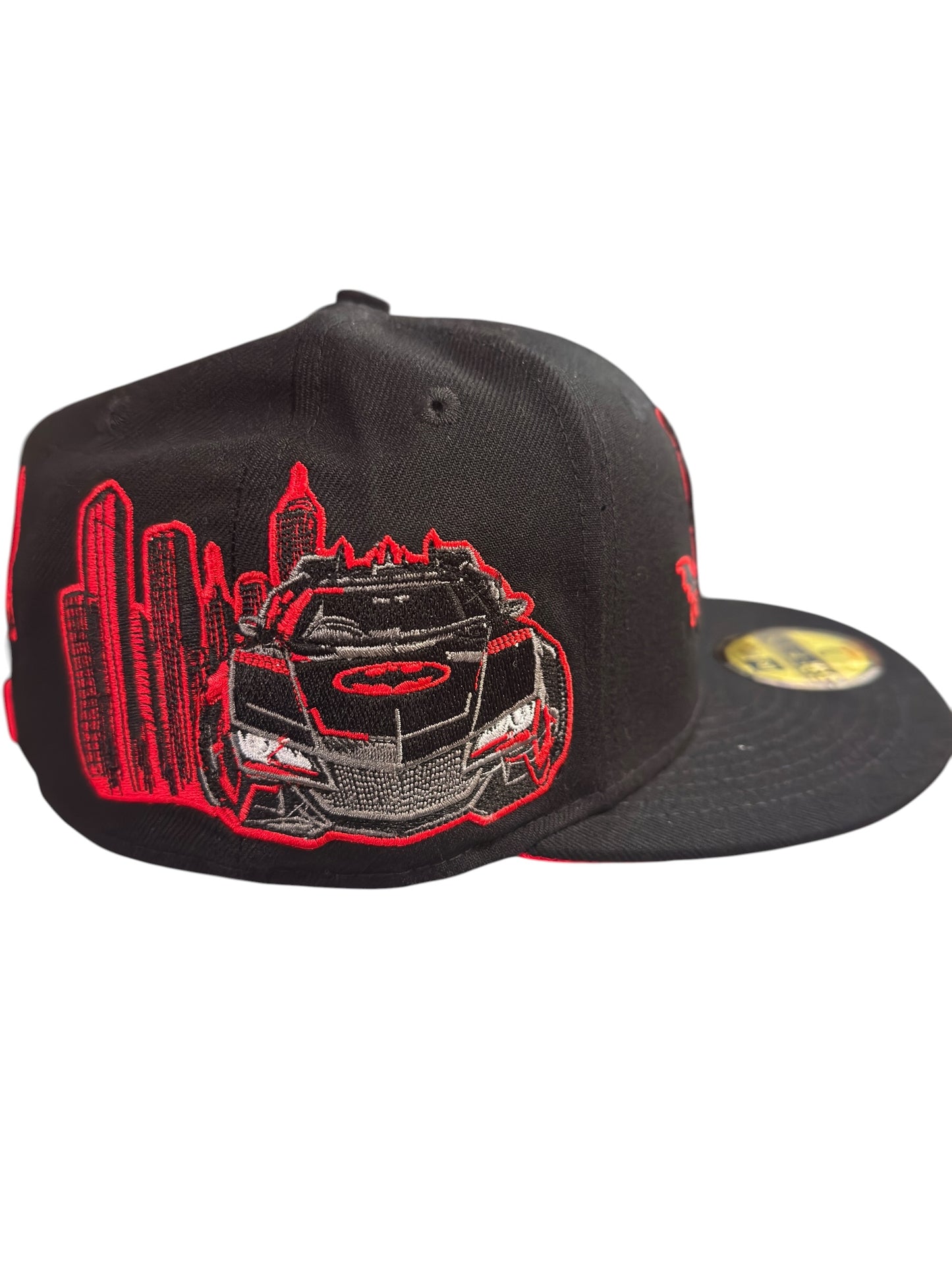 NY Batman New Era Fitted Black Size 7