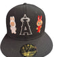 Angels LaBubu New Era Fitted Black Size 7