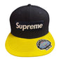 Supreme New Era Fitted Navy / Yellow Size 7 5/8