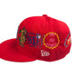 Boston New Era Fitted Red Size 7 5/8